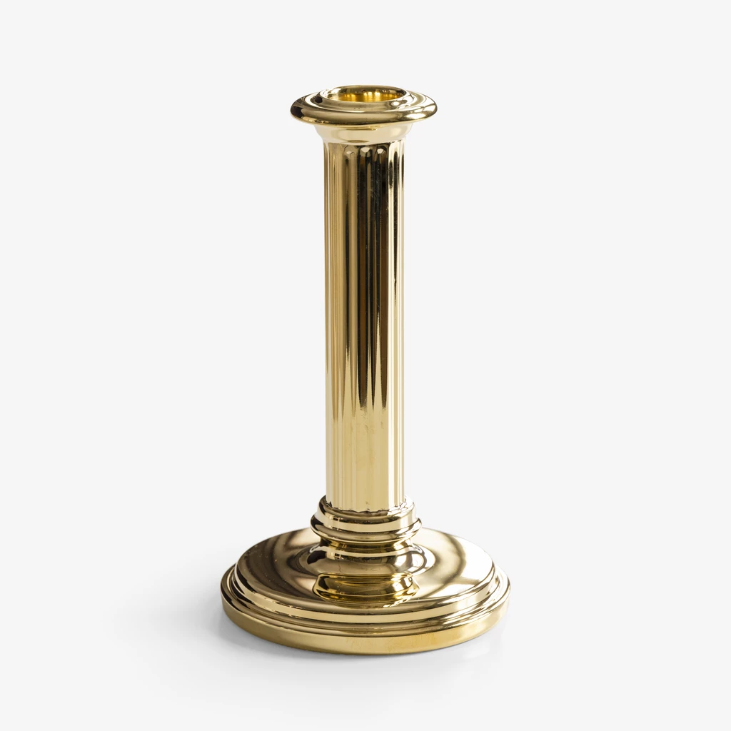 Kerzenhalter Messingsäule