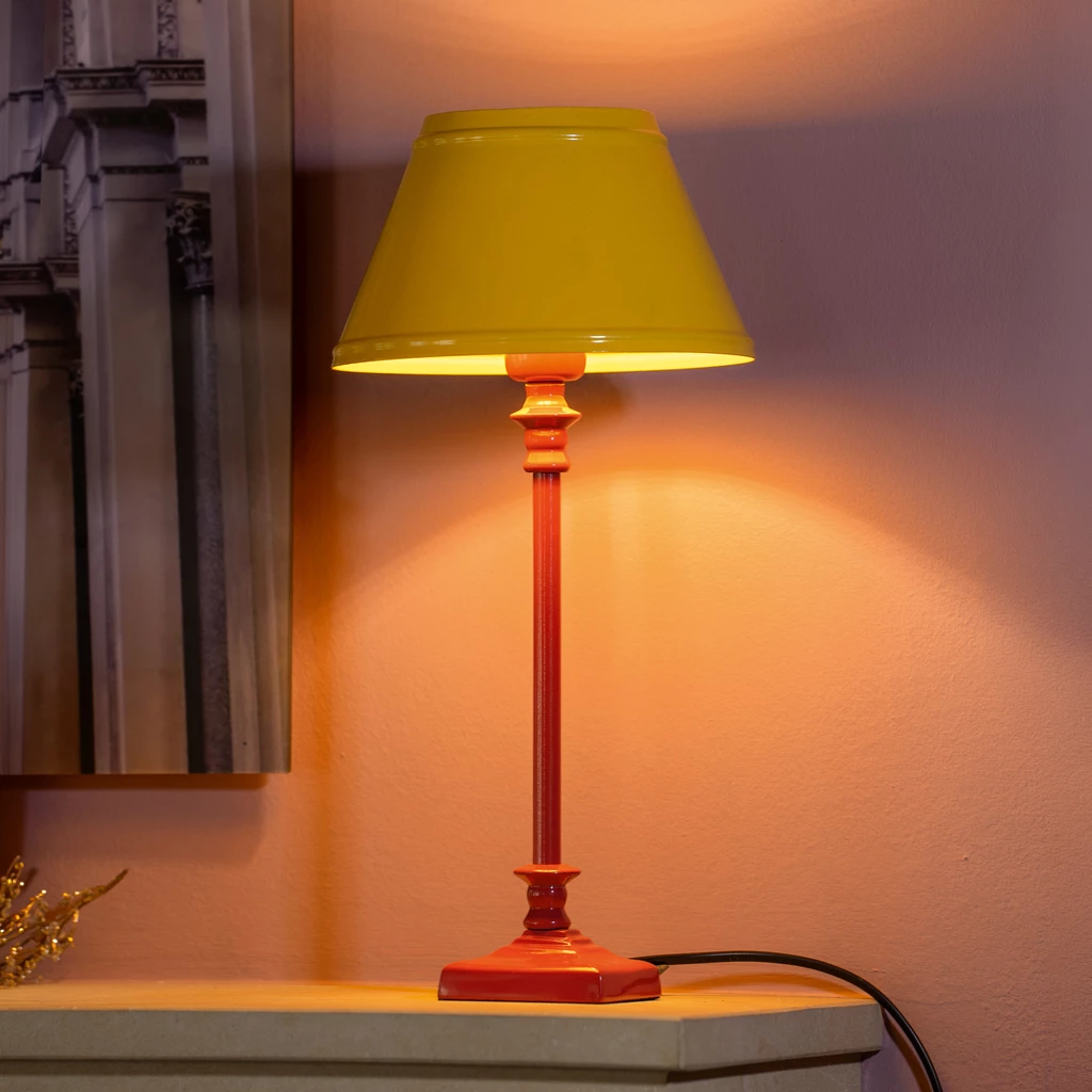 Tischlampe Orleans Rot