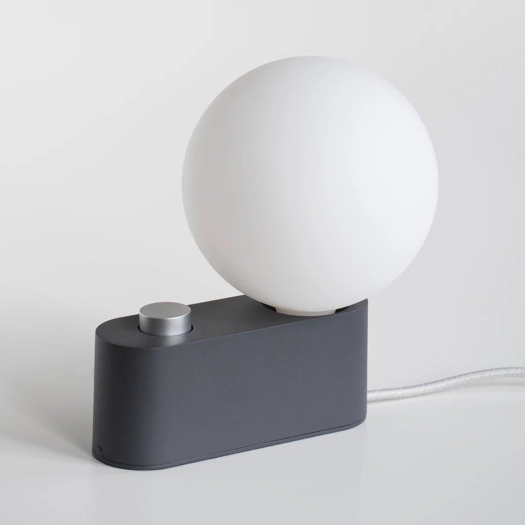 Tischlampe Alumina Charcoal