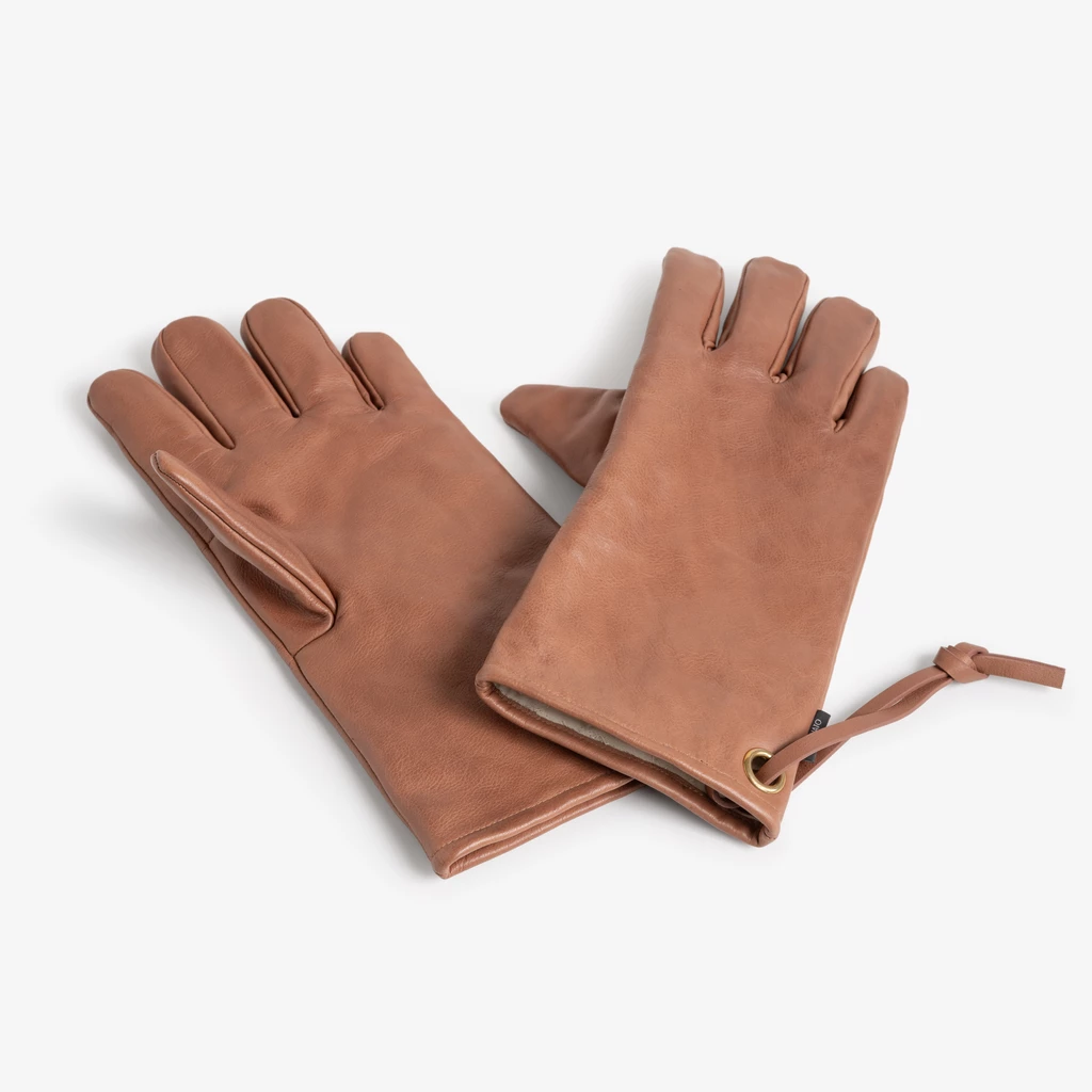 Ofen- und Grillhandschuhe aus Leder