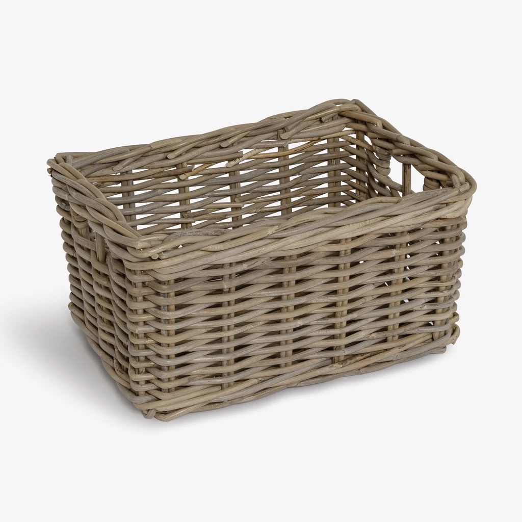 Aufbewahrungskorb Rattan groß
