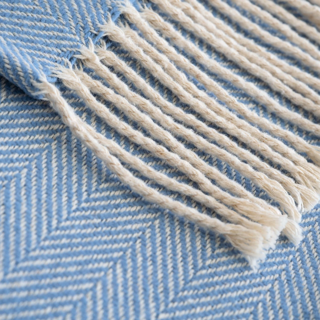 Ferreira de Almeida X Torquato Baumwolldecke Hellblau