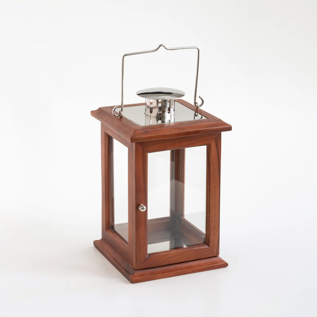 Teaklaterne Rangun 32 cm