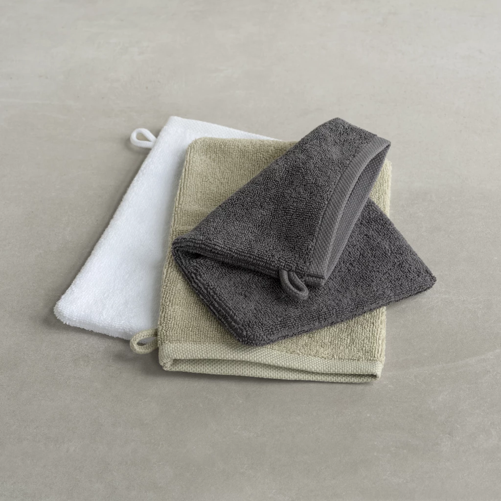 Waschhandschuh Orelund Weiß