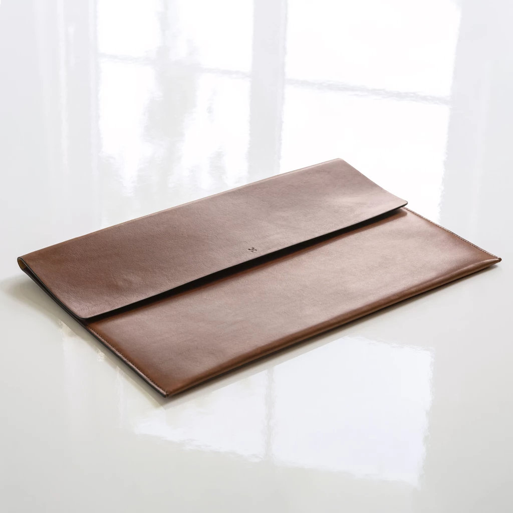 Legendär Briefcase SLYMM Chestnut