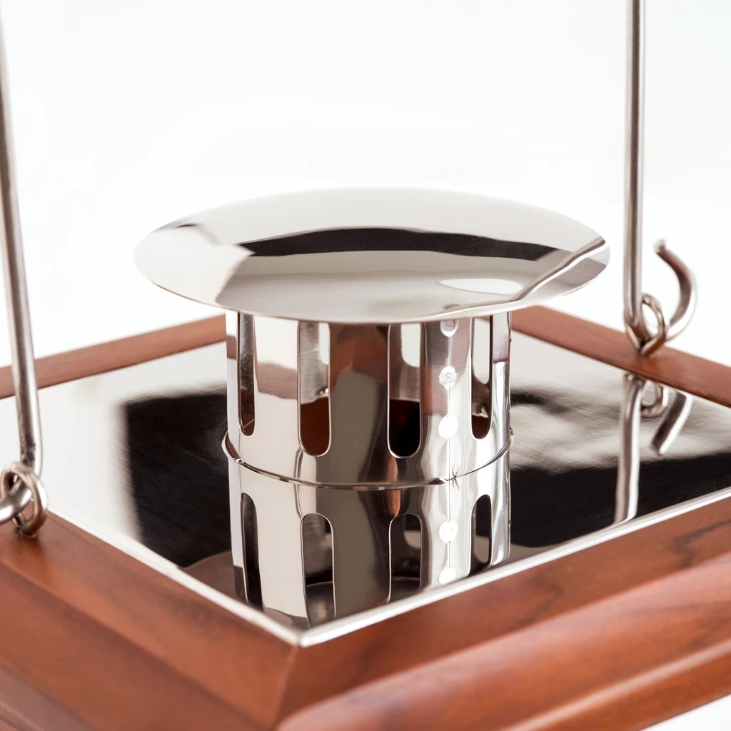 Teaklaterne Rangun 32 cm