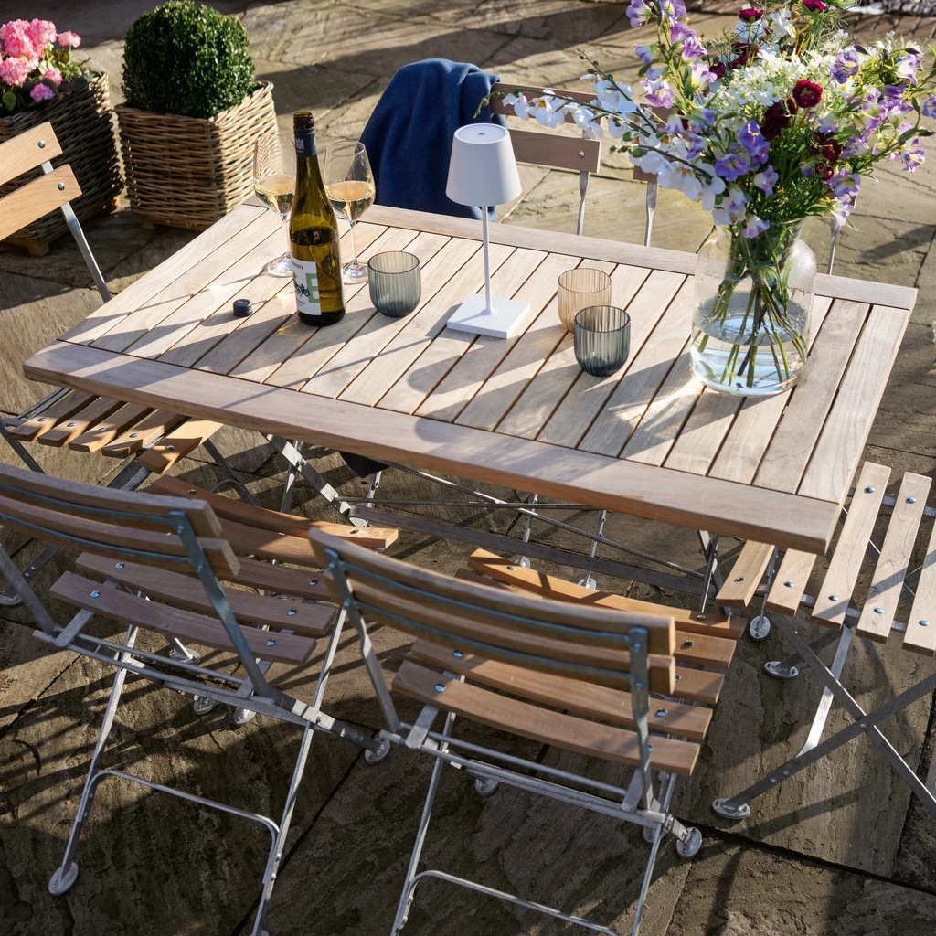 Klapptisch Lucca aus Teak