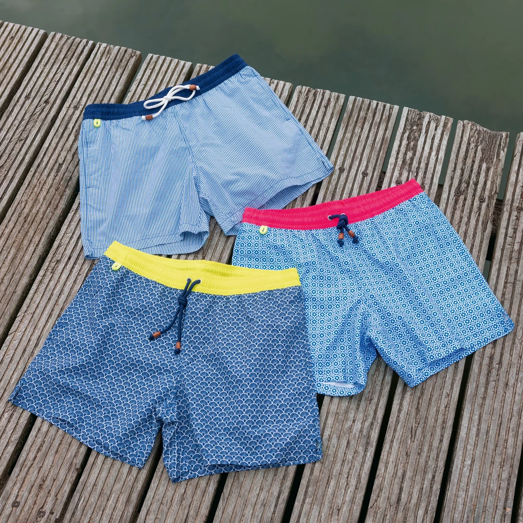 Gili's Badehose Trawangan Blue Sintra Gr. XL