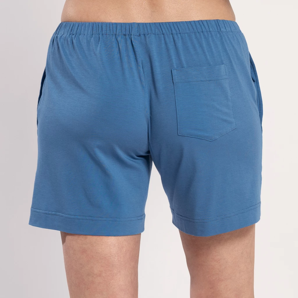 Sunday in Bed X Torquato Pyjamashorts Terry Blau L