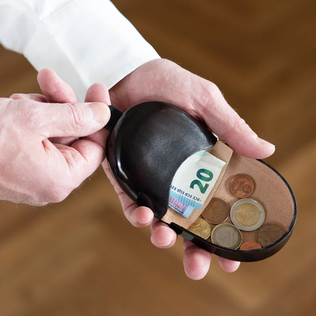 CAF Schüttelbörse Leder
