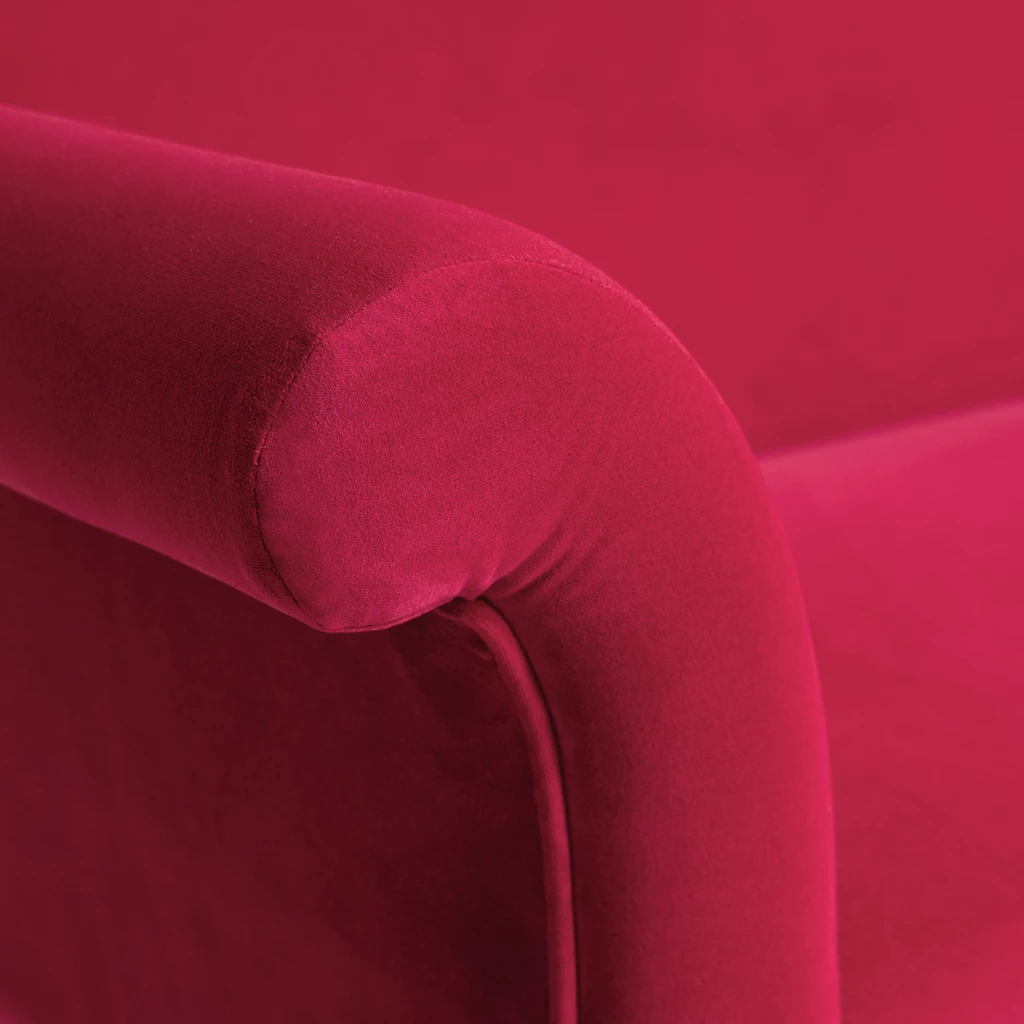 Zweisitzer Kanapee Ruby Velvet