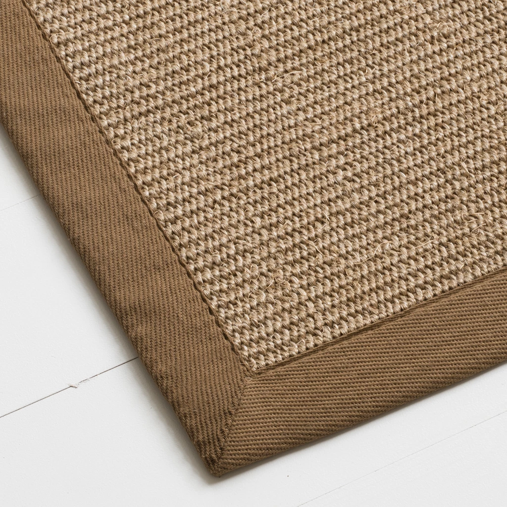 Sisalteppich Bouclé Khaki 240 x 300 cm