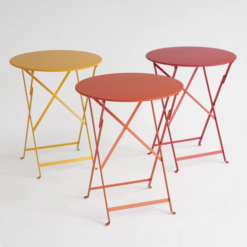 Fermob Bistrotisch Ø 60 cm Weiß