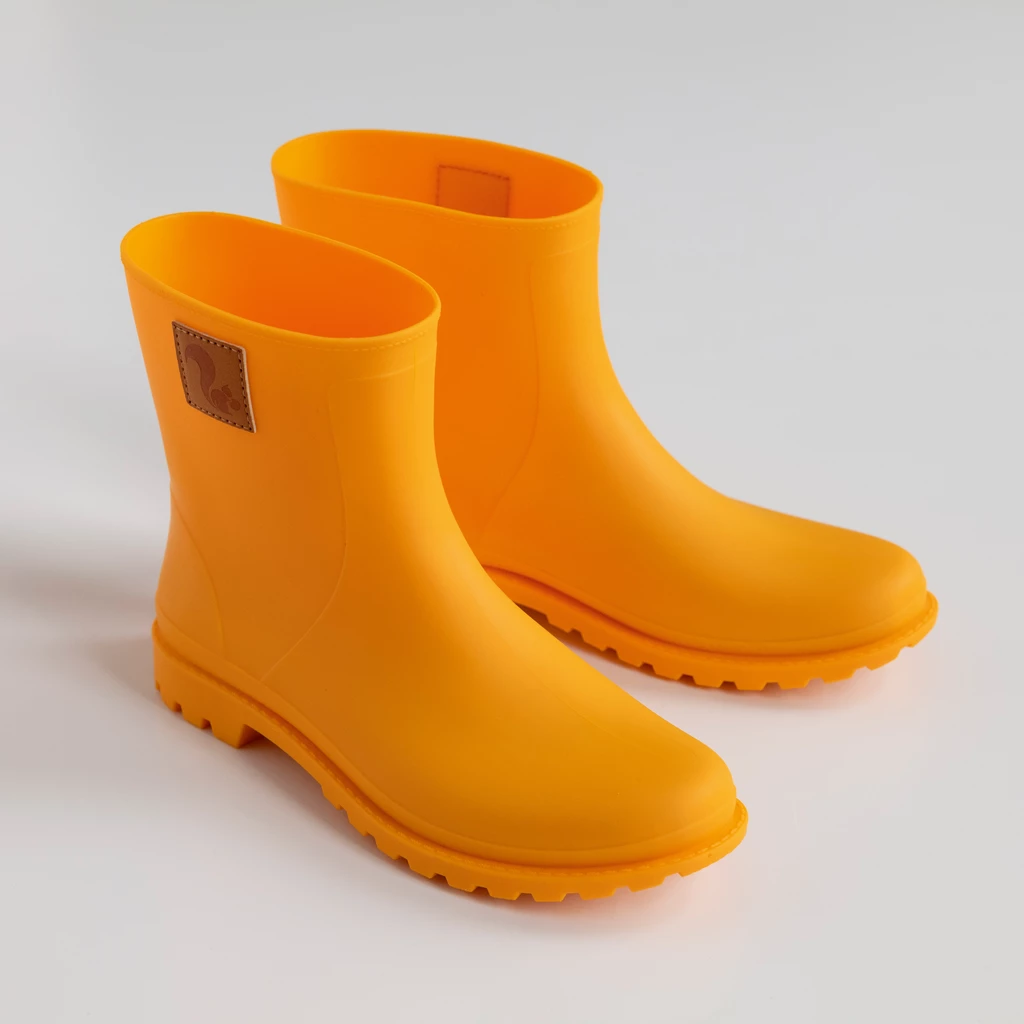 Thies Bio-Gummistiefeletten Orange Juice Gr. 42