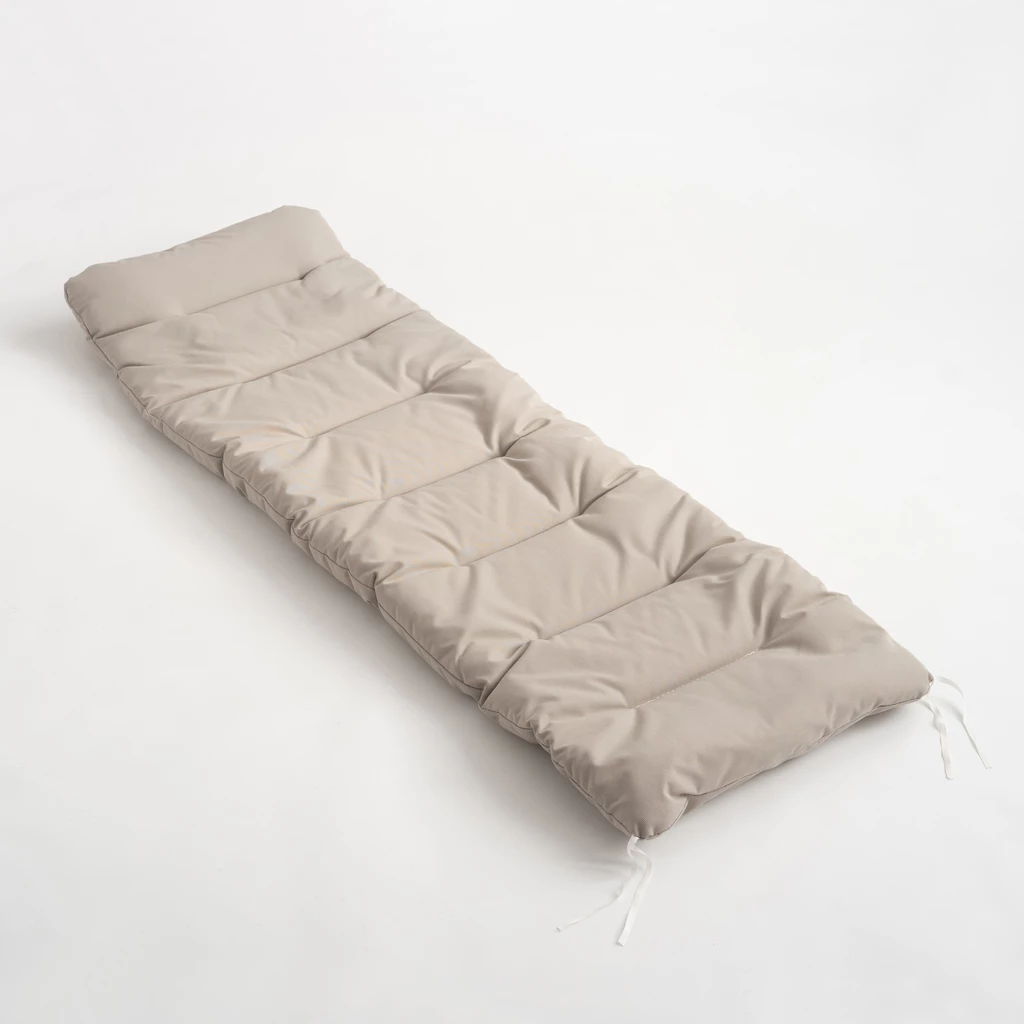 Vlies Auflage für Liegestuhl Relax Taupe