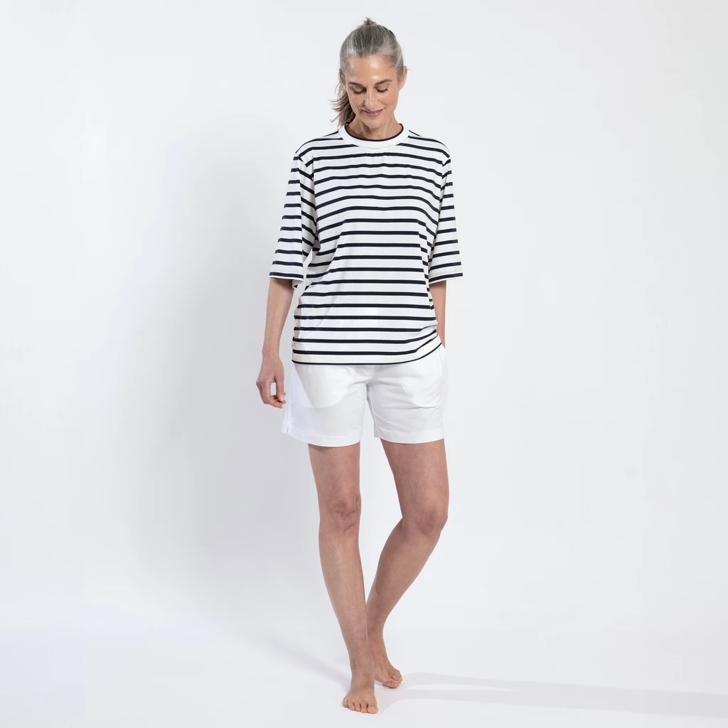 Sunday in Bed X Torquato Shirt Ilona Weiß/Midnight M