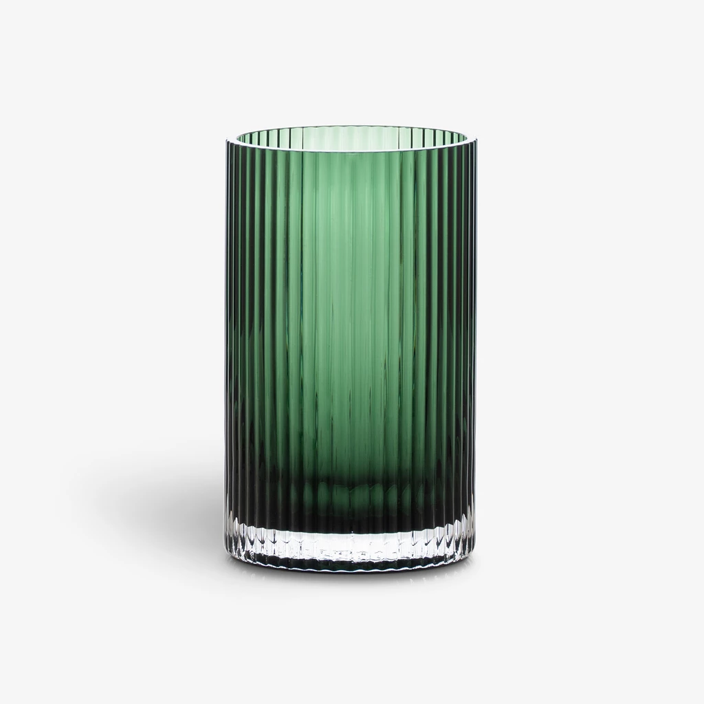 Vase Cannella 20 cm Flaschengrün