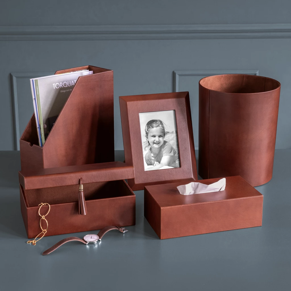 Regent Street Kosmetiktuch-Box Chestnut