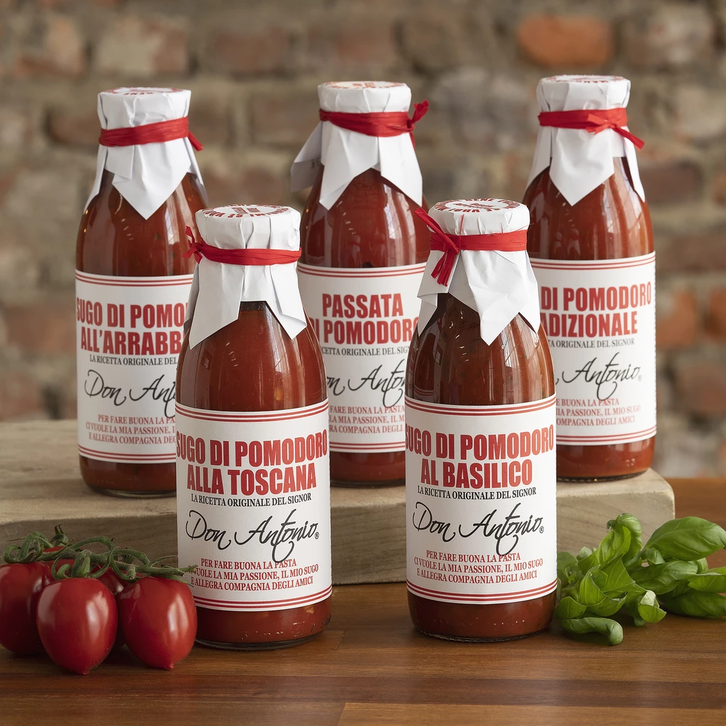 Don Antonio Tomatensauce mit Oregano 480 ml