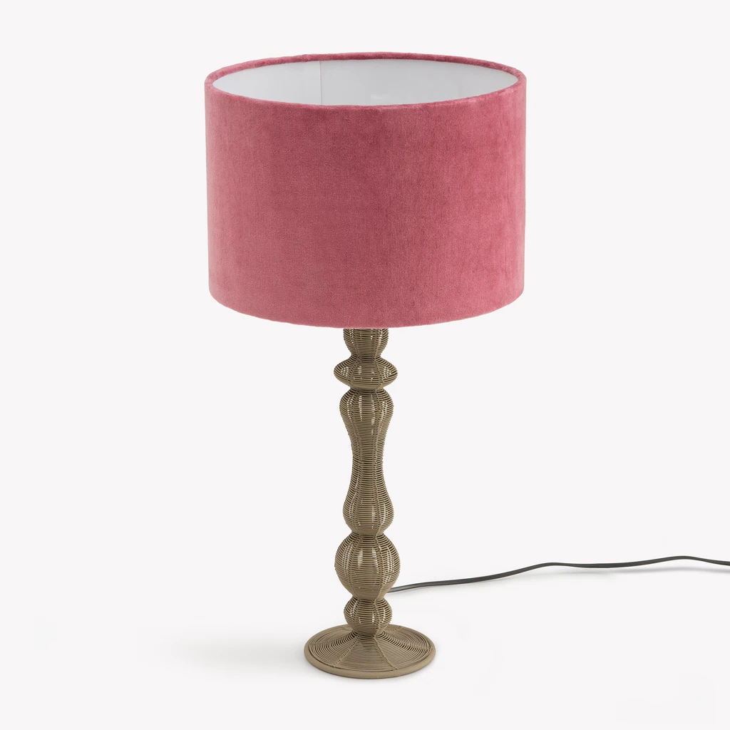 Tischlampe Mesh Taupe