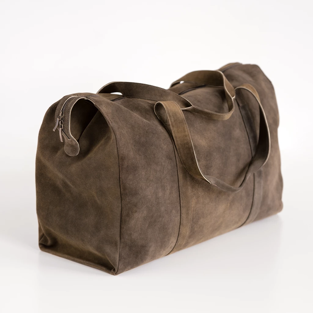 Thomas Riemer X Torquato Weekender XL aus Ziegenleder