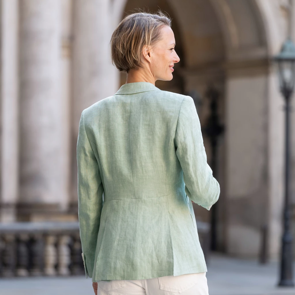 Risby & Leckonfield Damenblazer Hamptons Grün