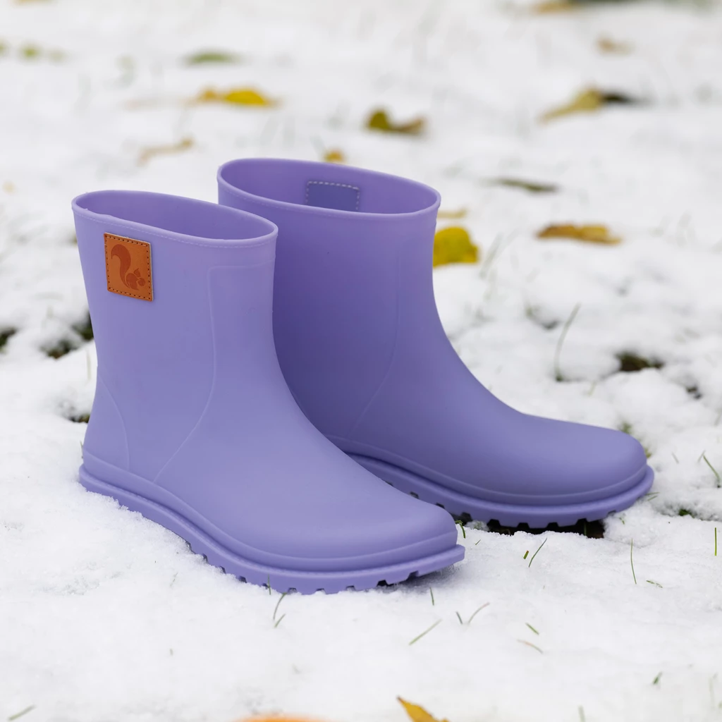 Thies Bio-Gummistiefeletten Lavender Gr. 38