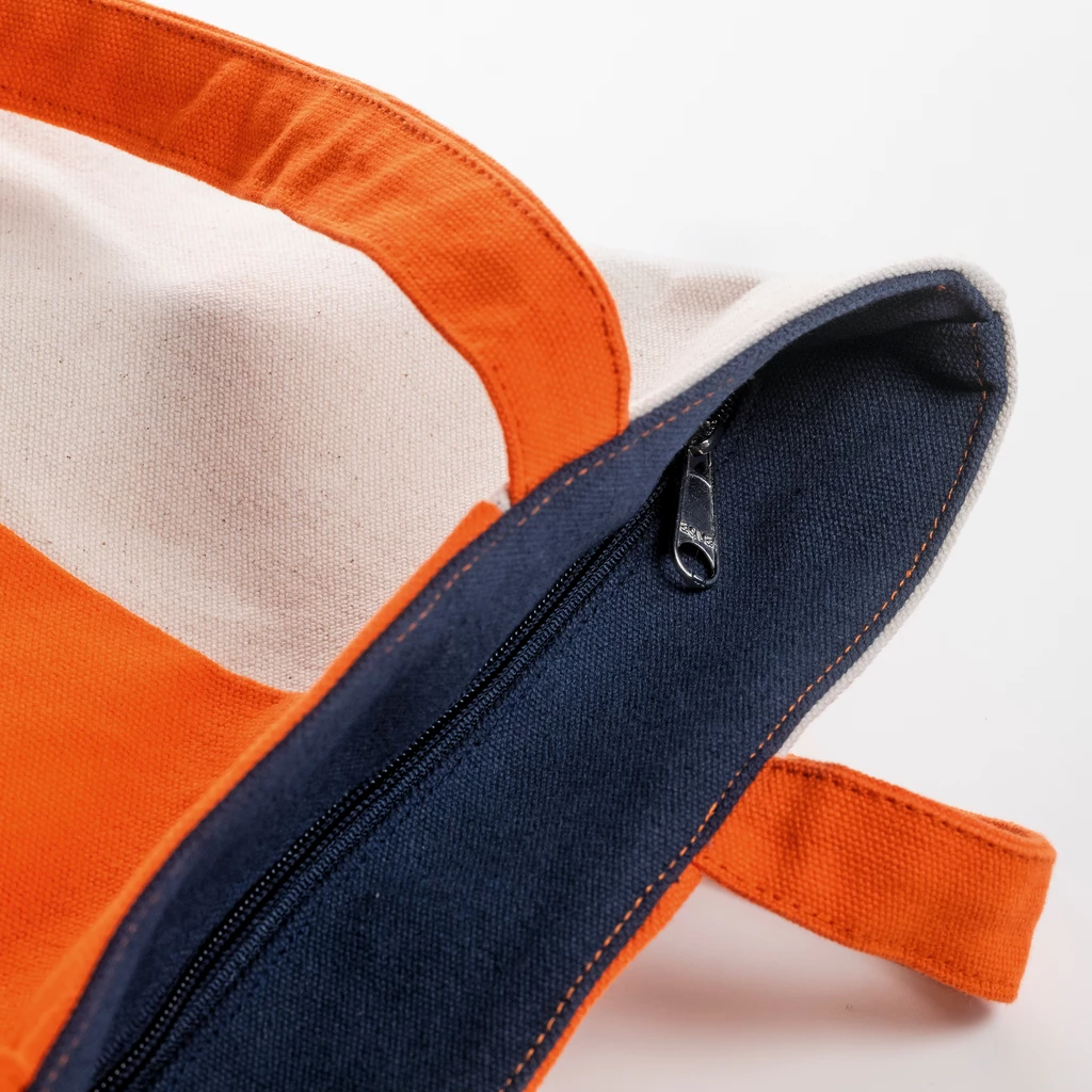 Canvas Tote Bag Tricolore