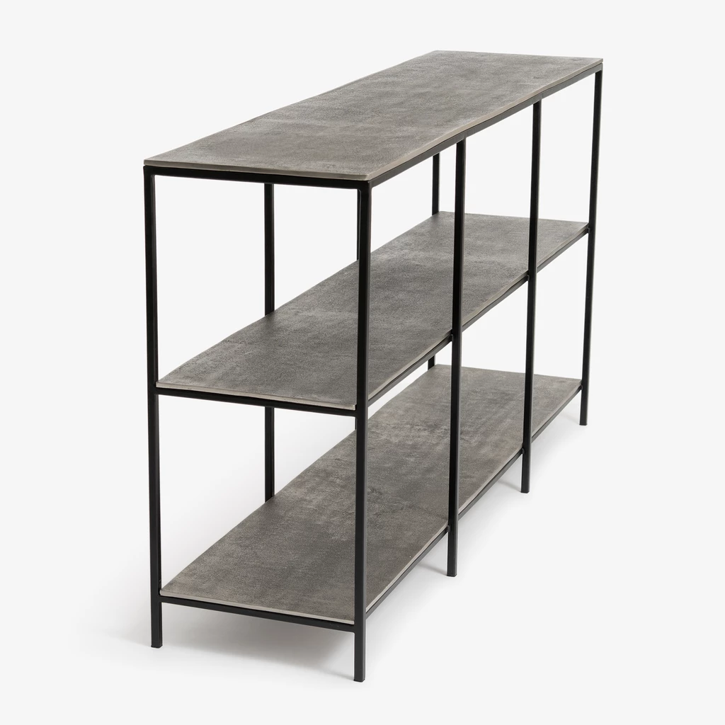 Sideboard Madras Zinngrau