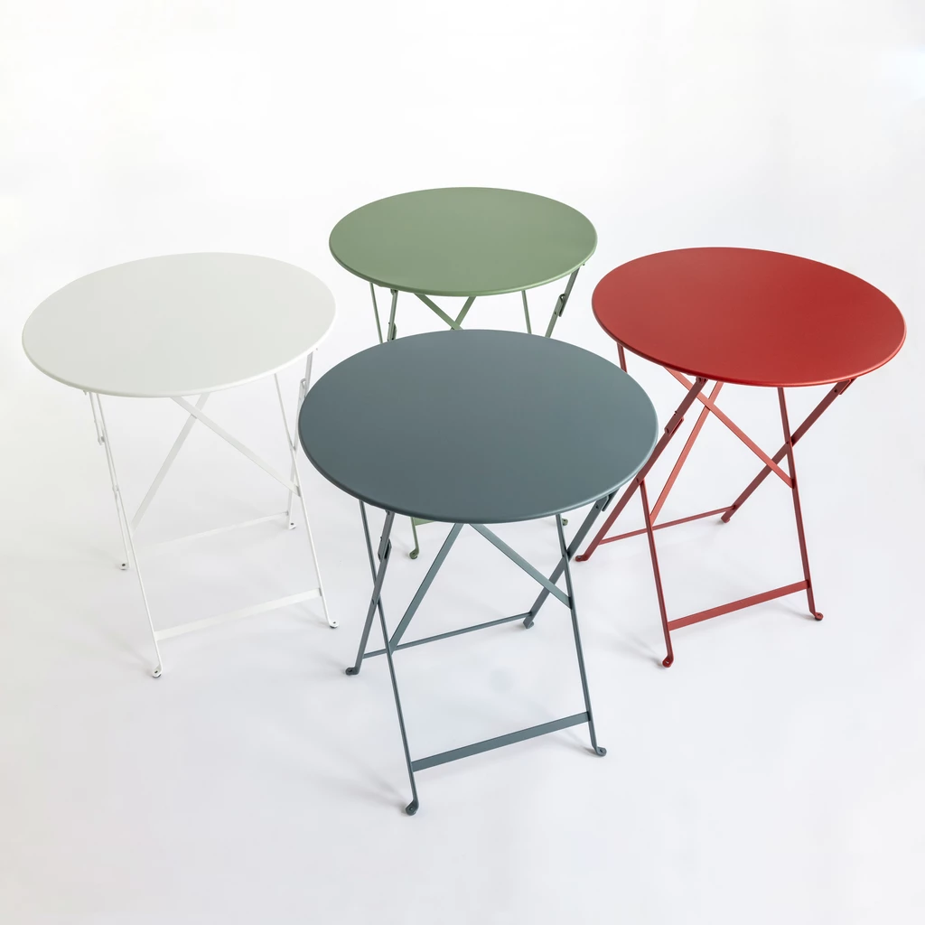 Fermob Bistrotisch Ø 60 cm Weiß