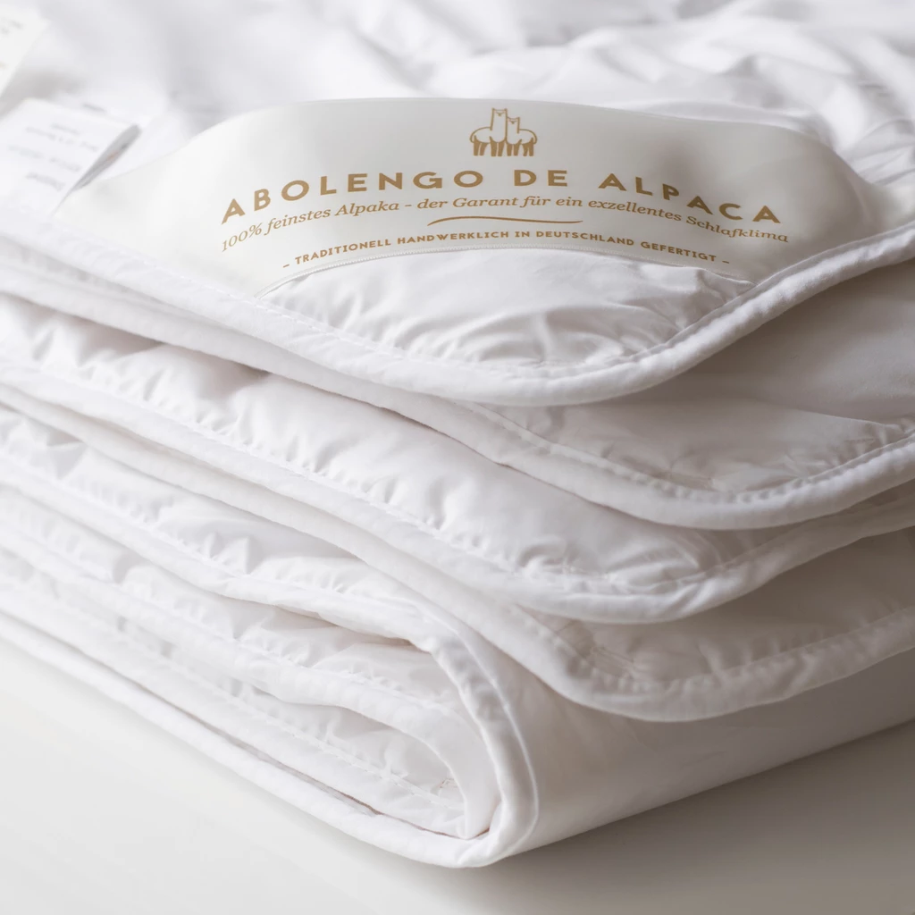 Alpaka-Bettdecke 135 x 200 cm