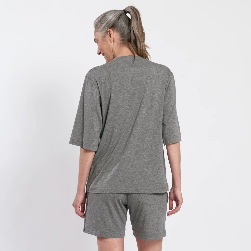 Sunday in Bed X Torquato Shirt Ilona Grau meliert L