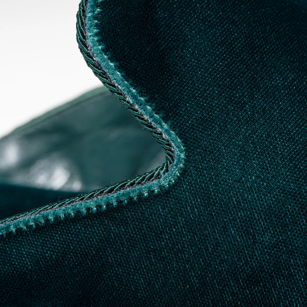 Hoomie Samtslipper Château Damen Green Gr. 41
