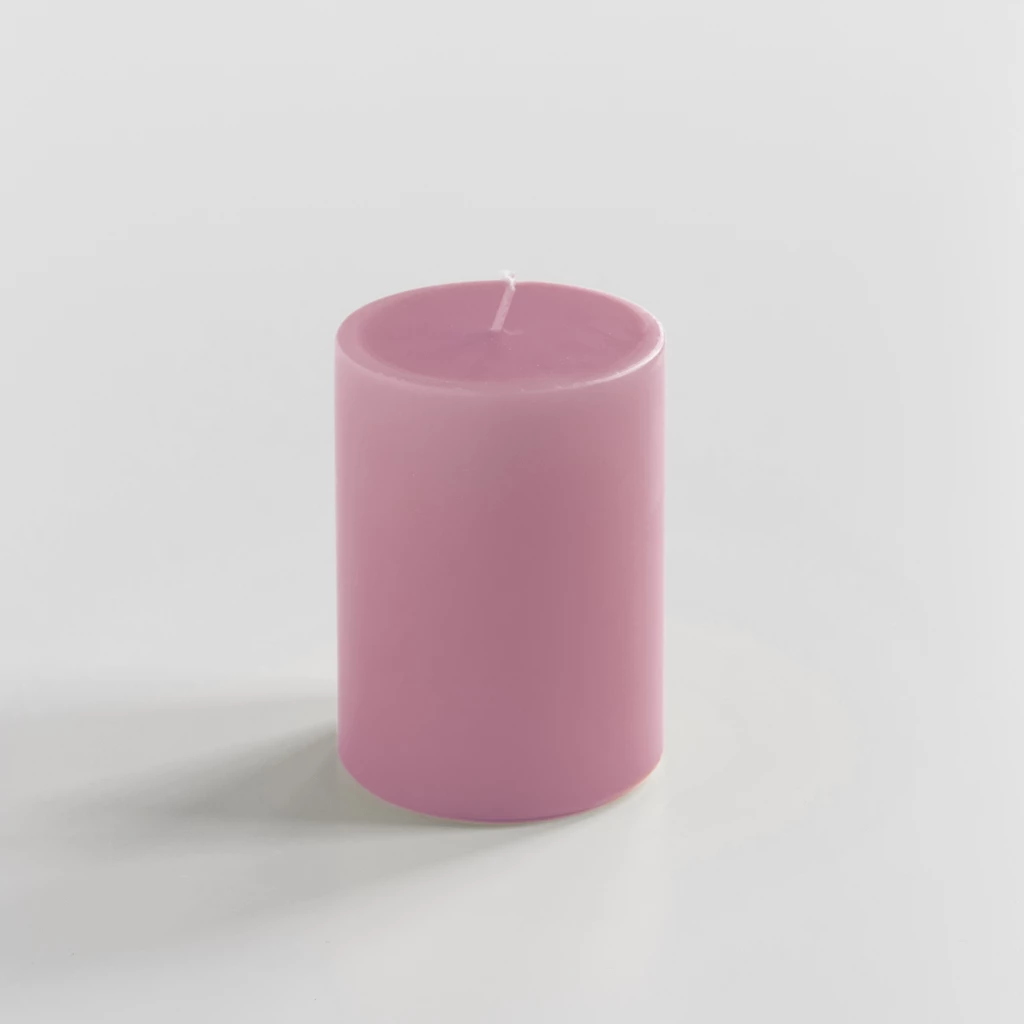 Ester & Erik Stumpenkerze 10 cm Ø 6 cm Pale Pink
