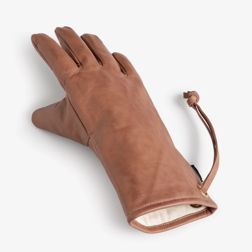 Ofen- und Grillhandschuhe aus Leder