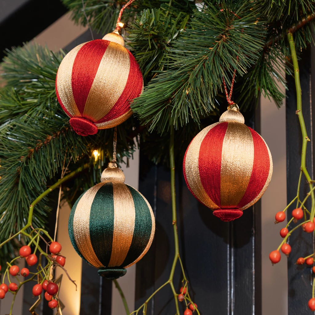 Christbaumkugeln Itomaki 4er-Set