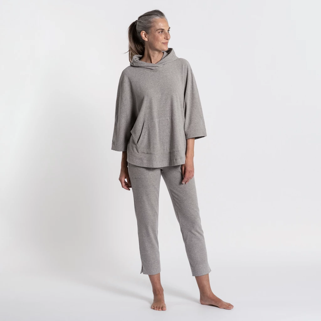 Sunday in Bed X Torquato Pyjamahose Pure Grau Melange L