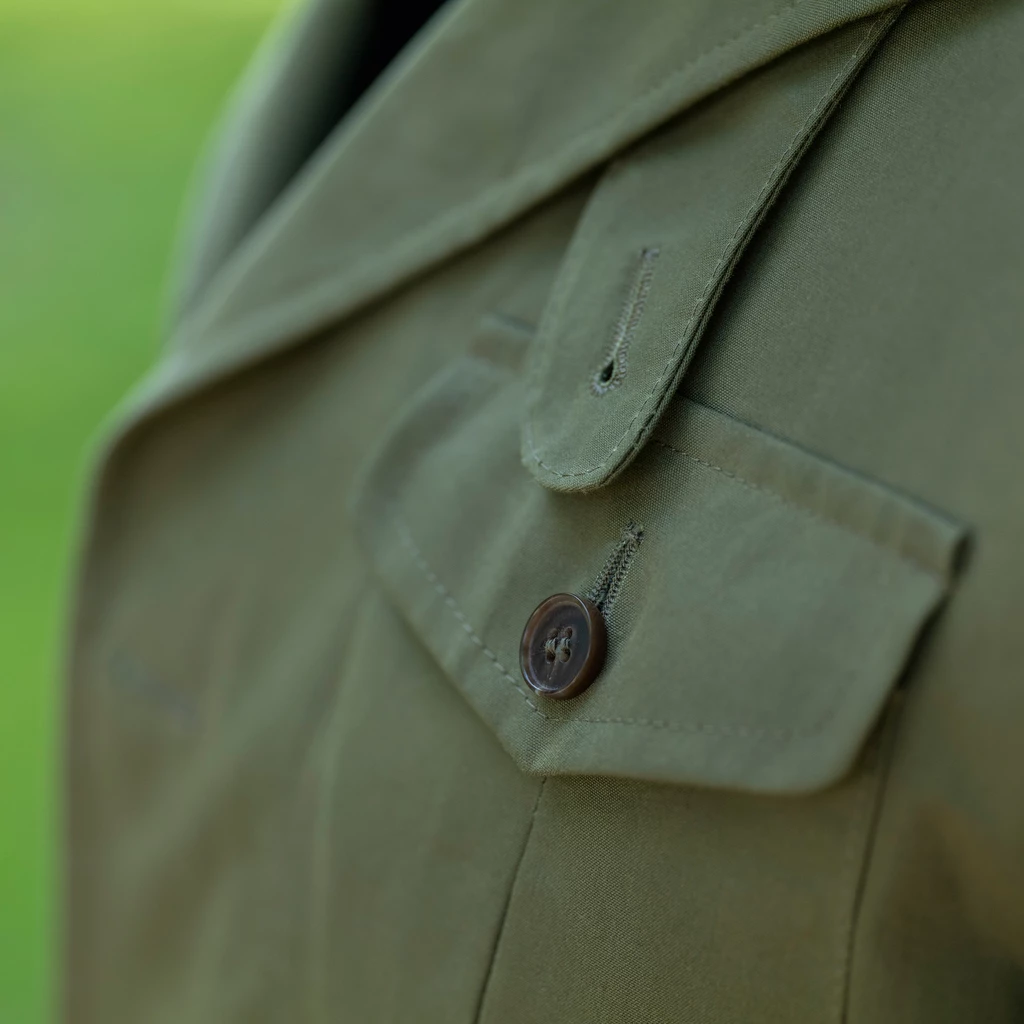 Risby & Leckonfield: Waxed Shooting Jacket Gr. 48