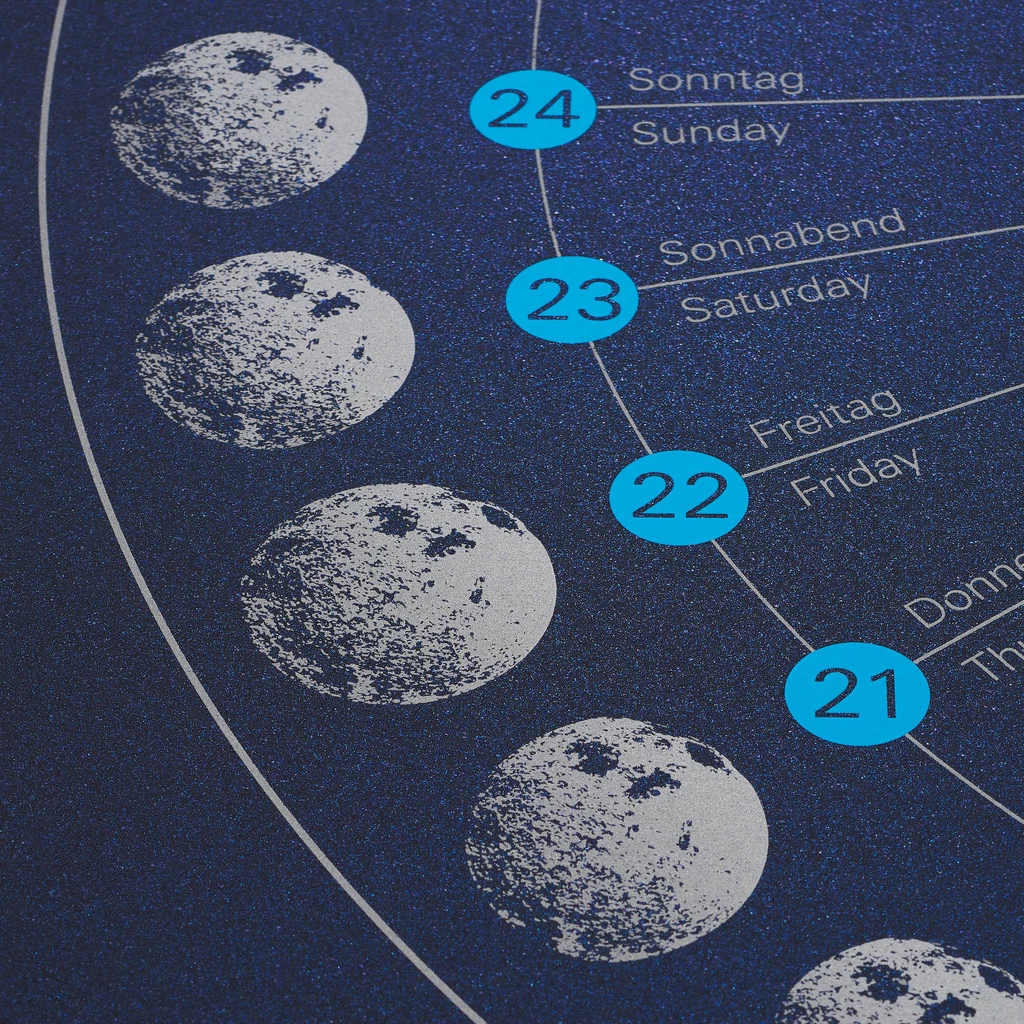BETHGE Mondphasen-Wandkalender 2027