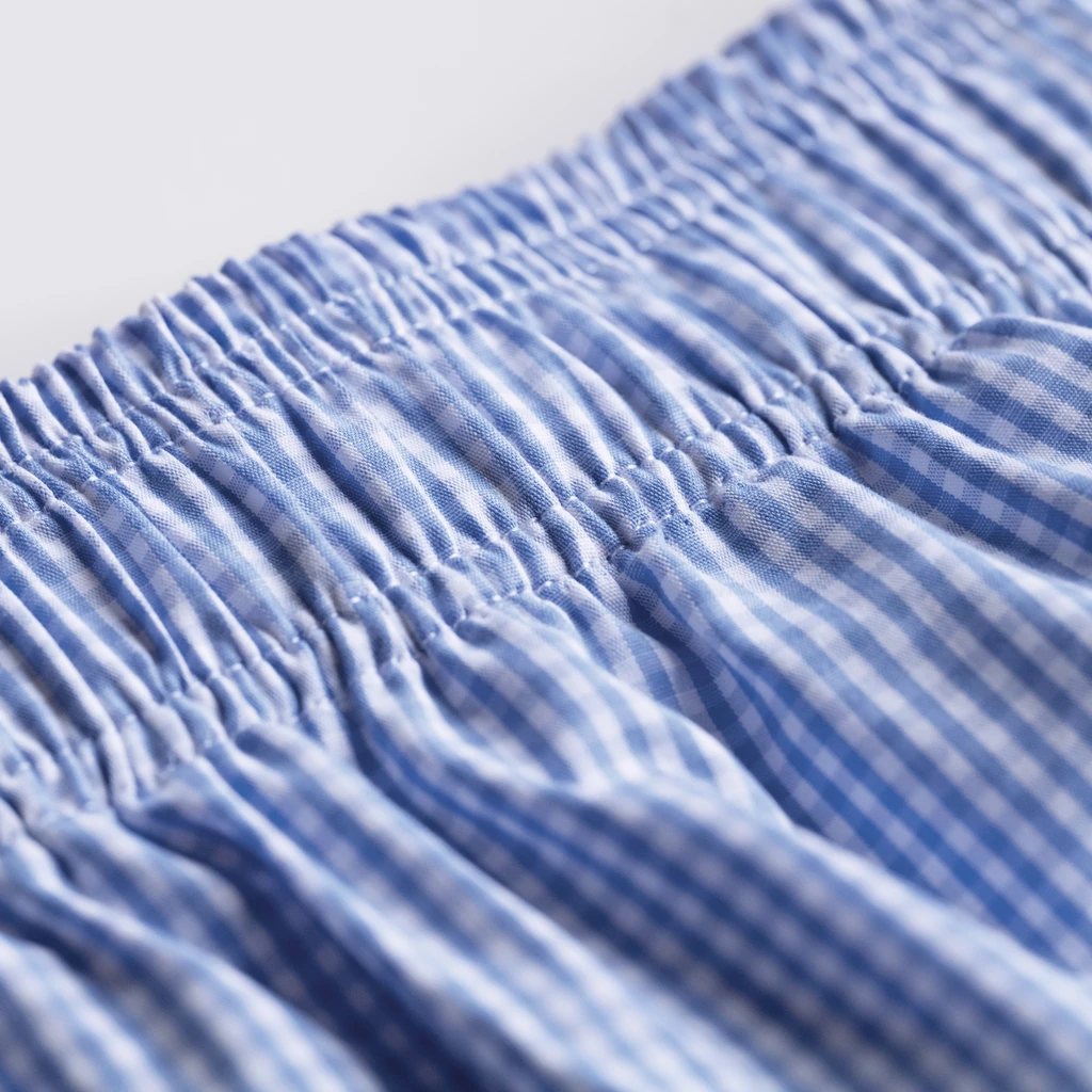 Ferreira de Almeida X Torquato Boxershorts Blau kariert L