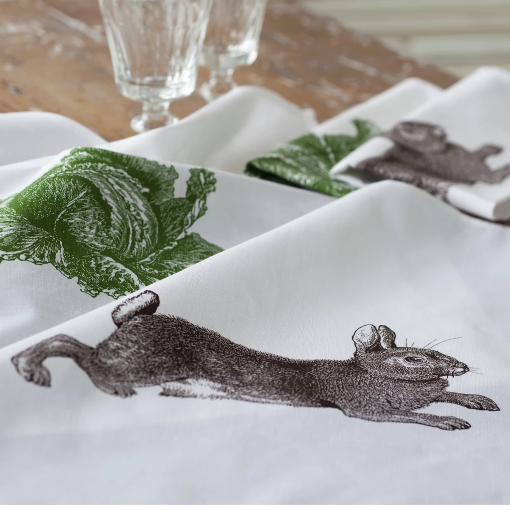 Thornback & Peel Serviette Hirsch