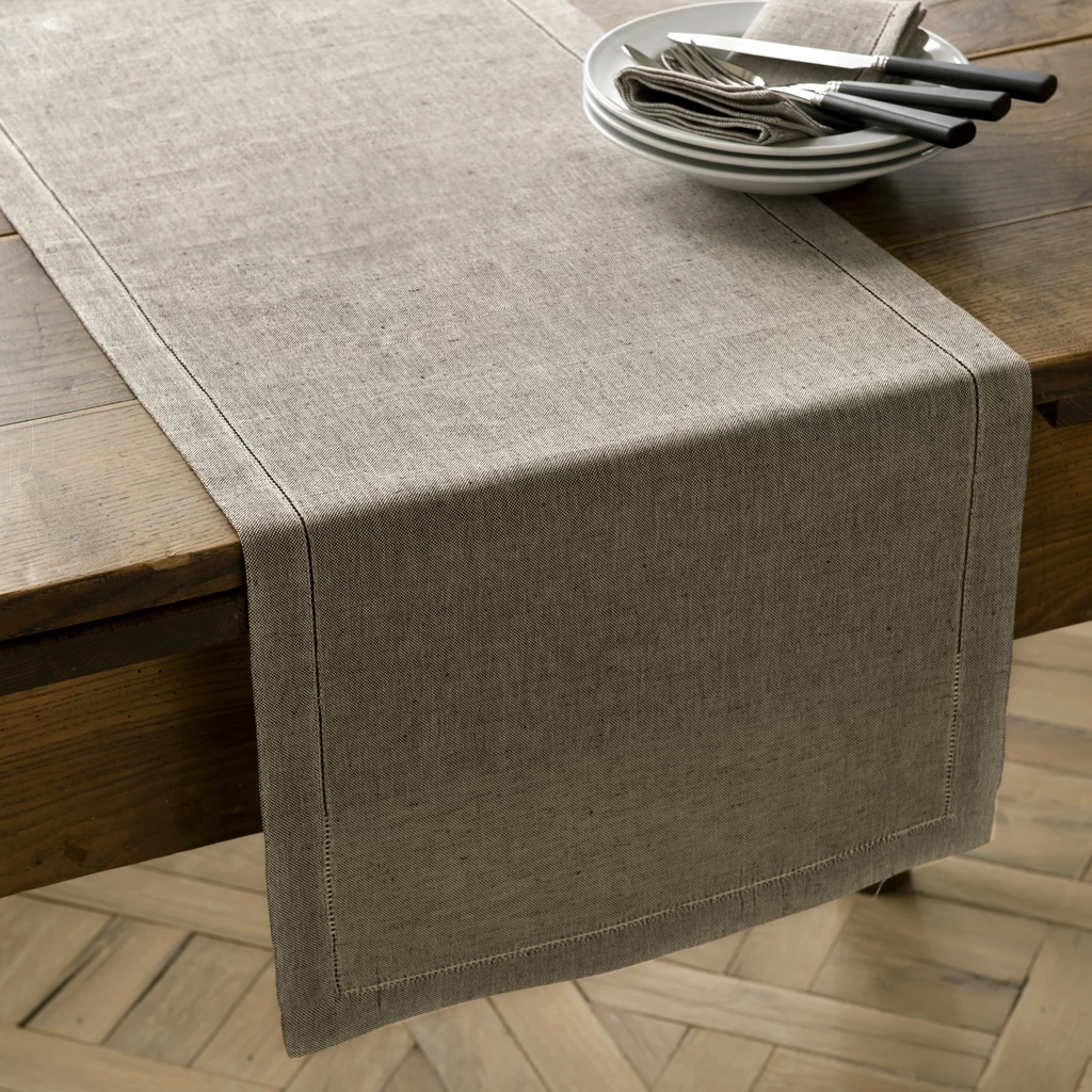 Tischläufer Busatti 40 x 140 cm Taupe
