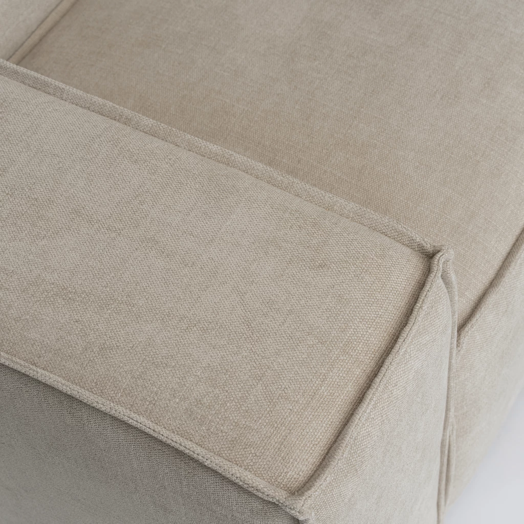 Modulares Sofa Estrade 4-Sitzer Sand