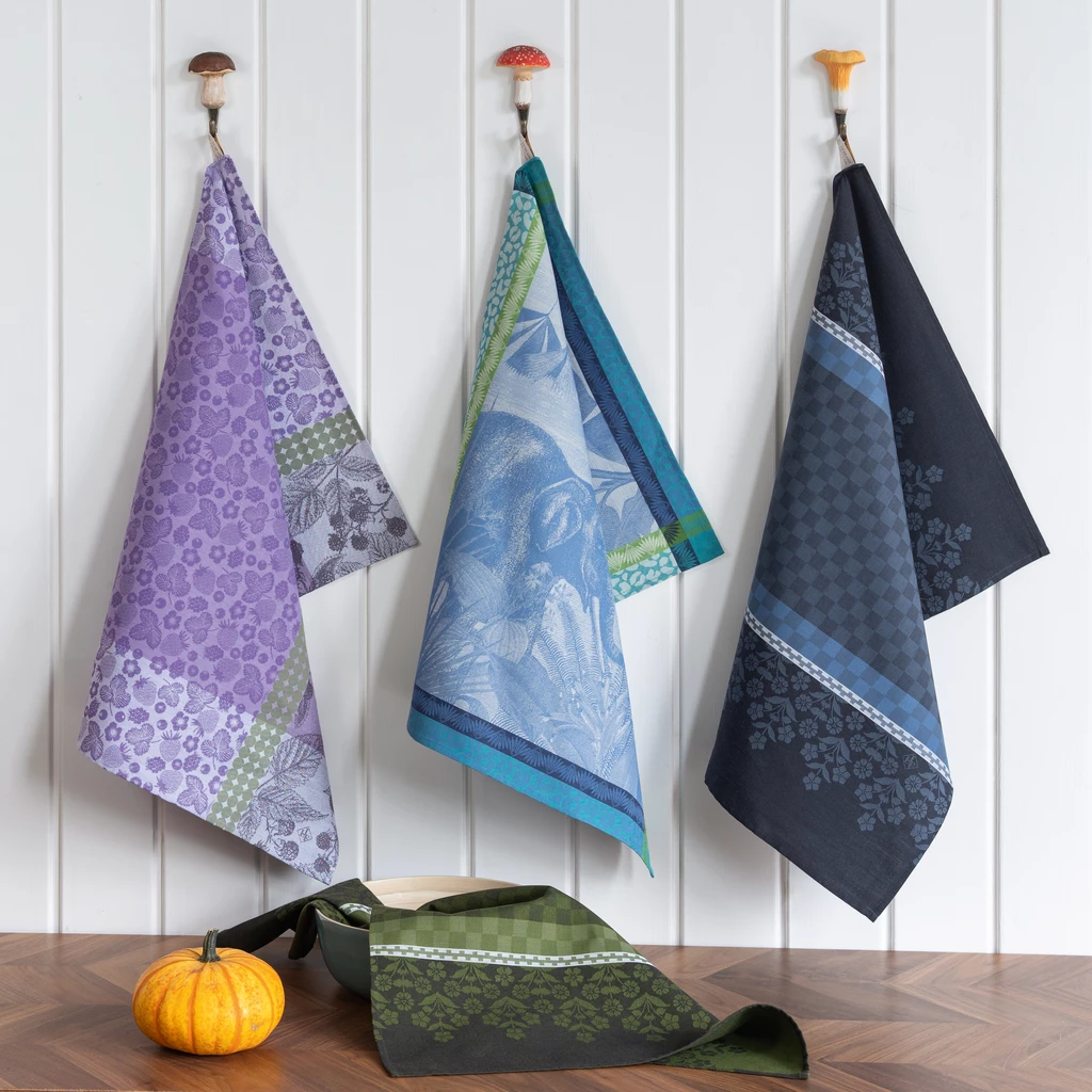 Le Jacquard Français Geschirrtuch Lucien Melisse / Green