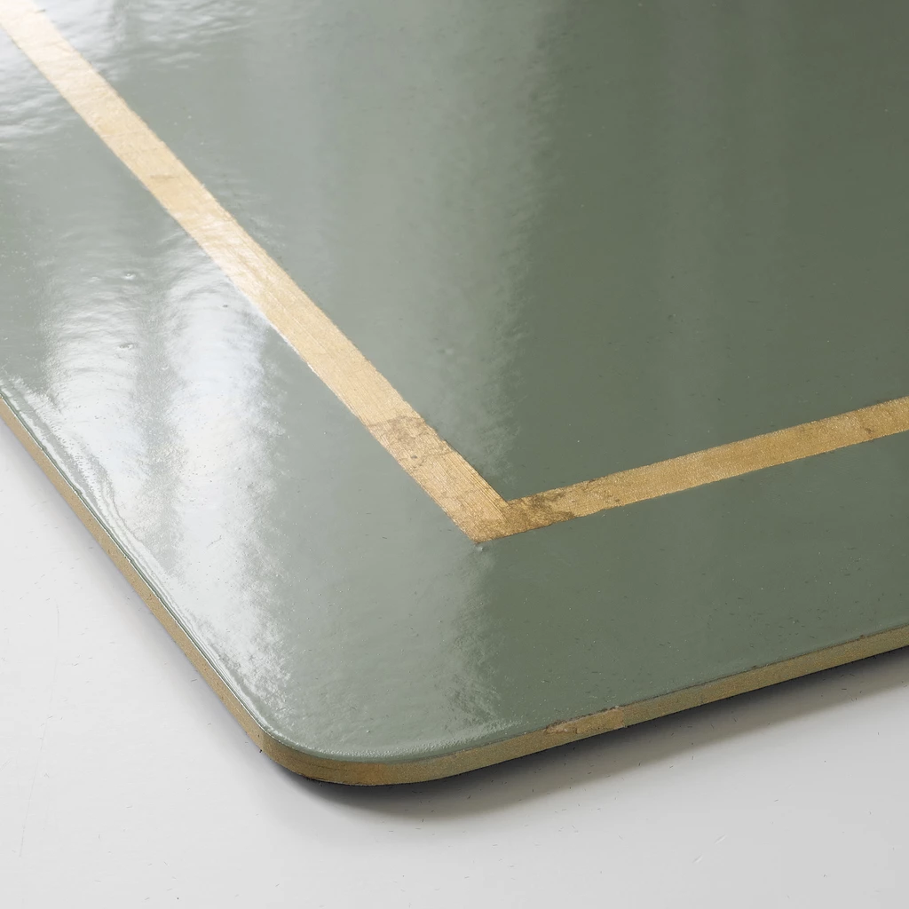 Tischsets Greenstone/Gold 4er-Set
