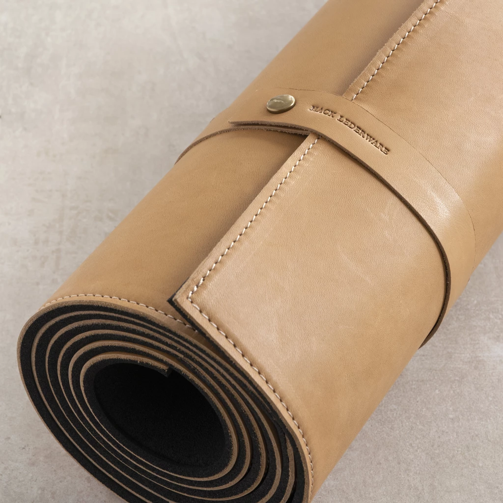 Hack-Yogamatte aus Orthopädieleder