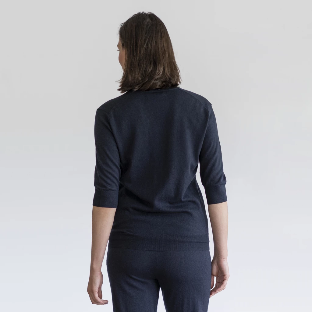 Sunday in Bed X Torquato Pullover Danielle Midnight S