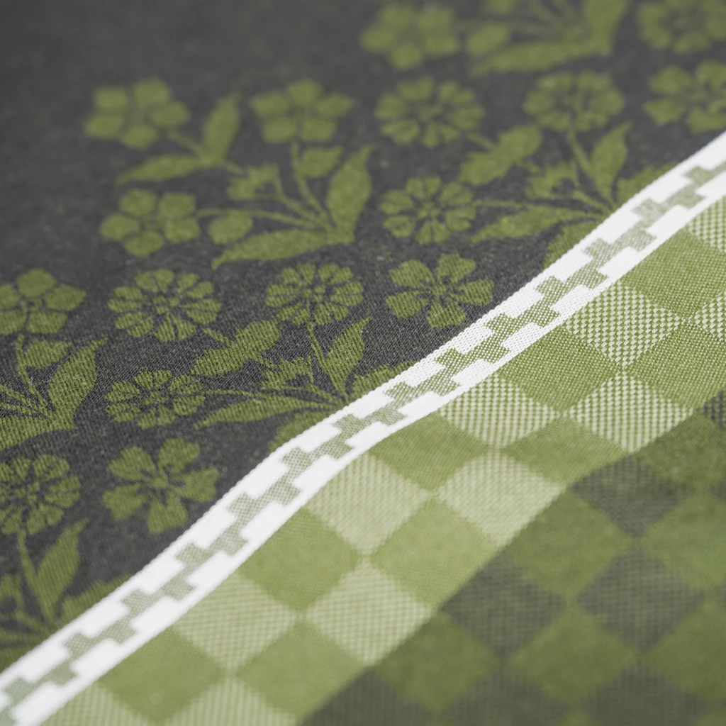 Le Jacquard Français Geschirrtuch Lucien Melisse / Green