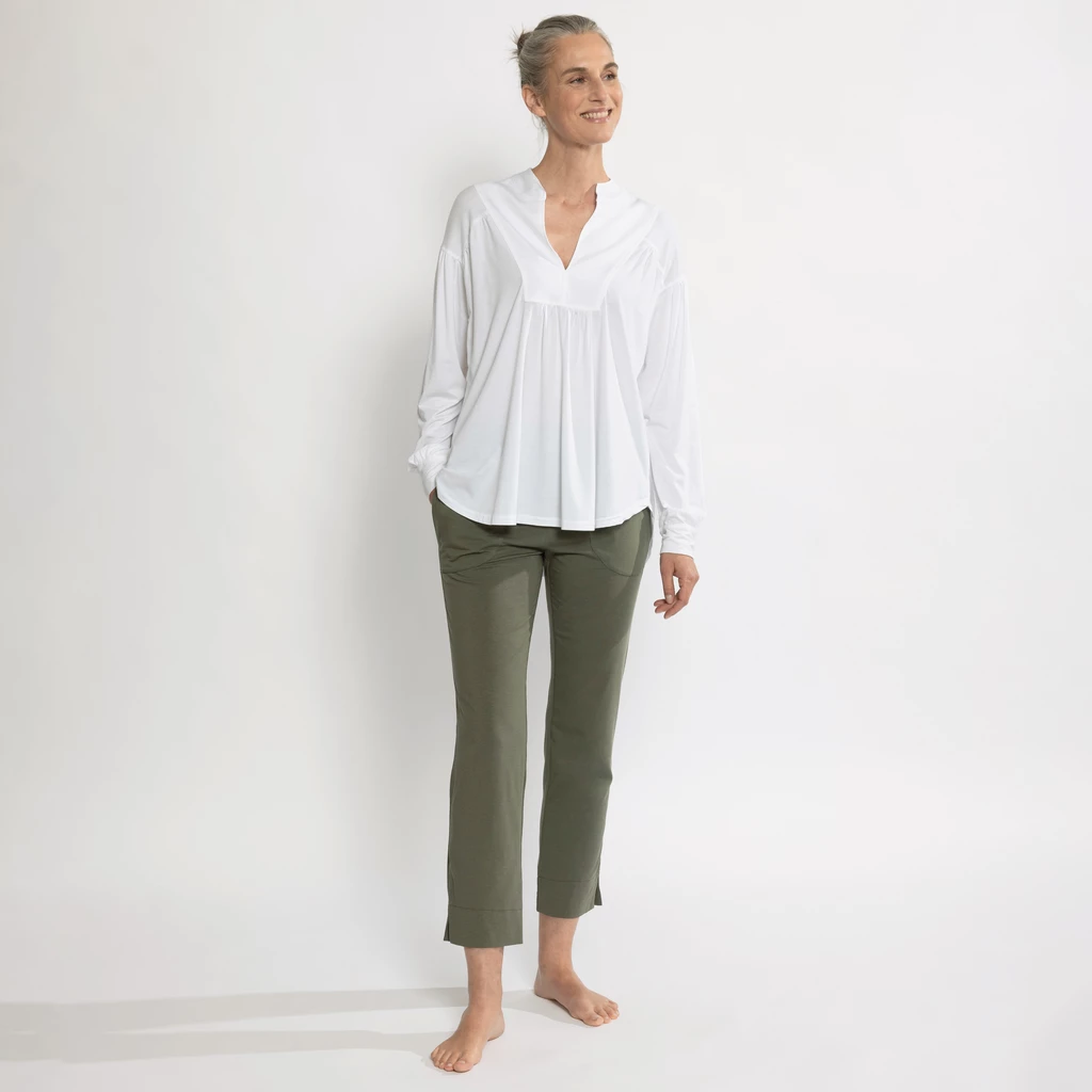 Sunday in Bed X Torquato Pyjamahose Pure Olive M