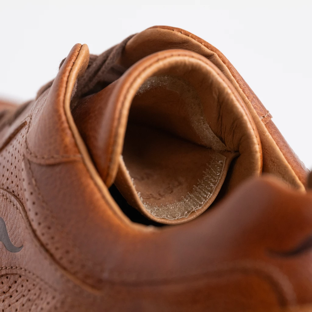 KangaROOS Leder-Sneaker Voltera Ultimate Cognac Gr. 42